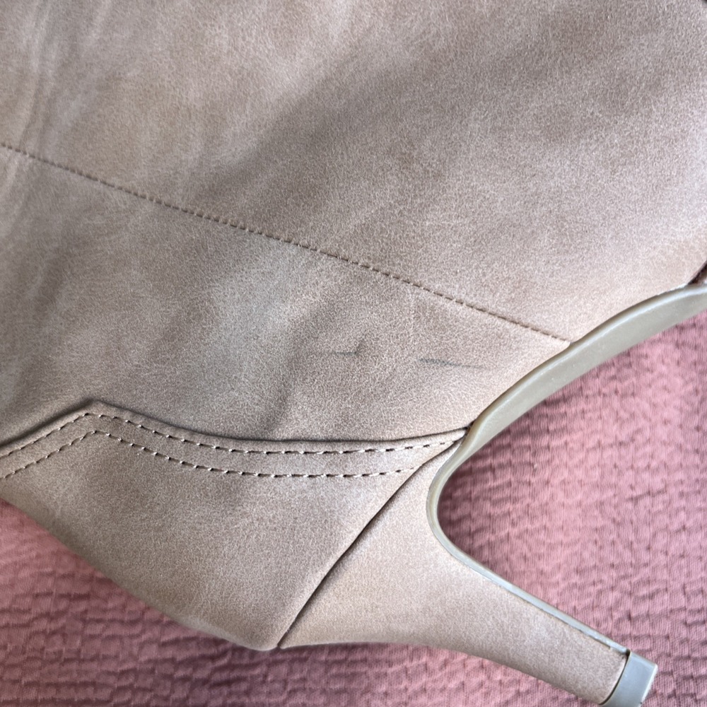 DV Dolce Vita Andres Tan Western Boots Pointed Toe Size 7.5 NEW - Picture 7 of 7